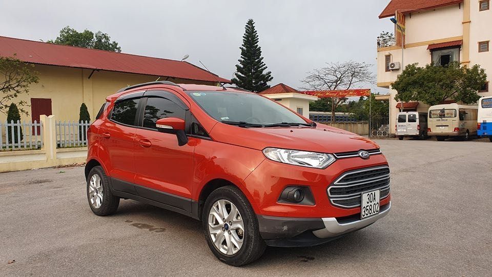 Ford EcoSport Trend  2014 - Bán Ford EcoSport Trend sản xuất 2014, màu đỏ, đủ giấy tờ