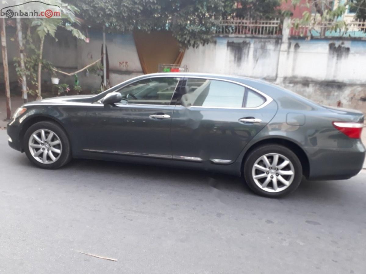 Lexus LS 2007 - Cần bán xe Lexus LS đời 2007, màu xanh lam, xe nhập