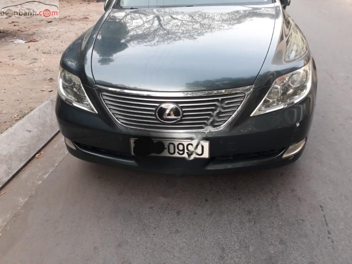 Lexus LS 2007 - Cần bán xe Lexus LS đời 2007, màu xanh lam, xe nhập