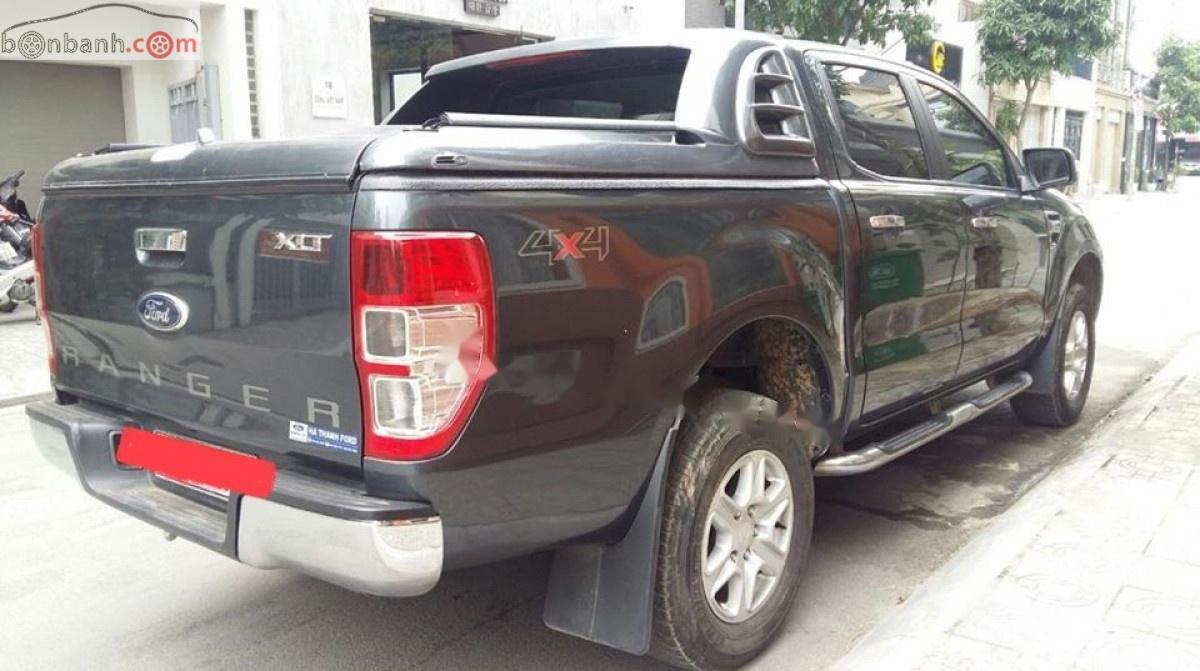 Ford Ranger   2014 - Bán Ford Ranger 4X4 đời 2014, màu xám, nhập khẩu  