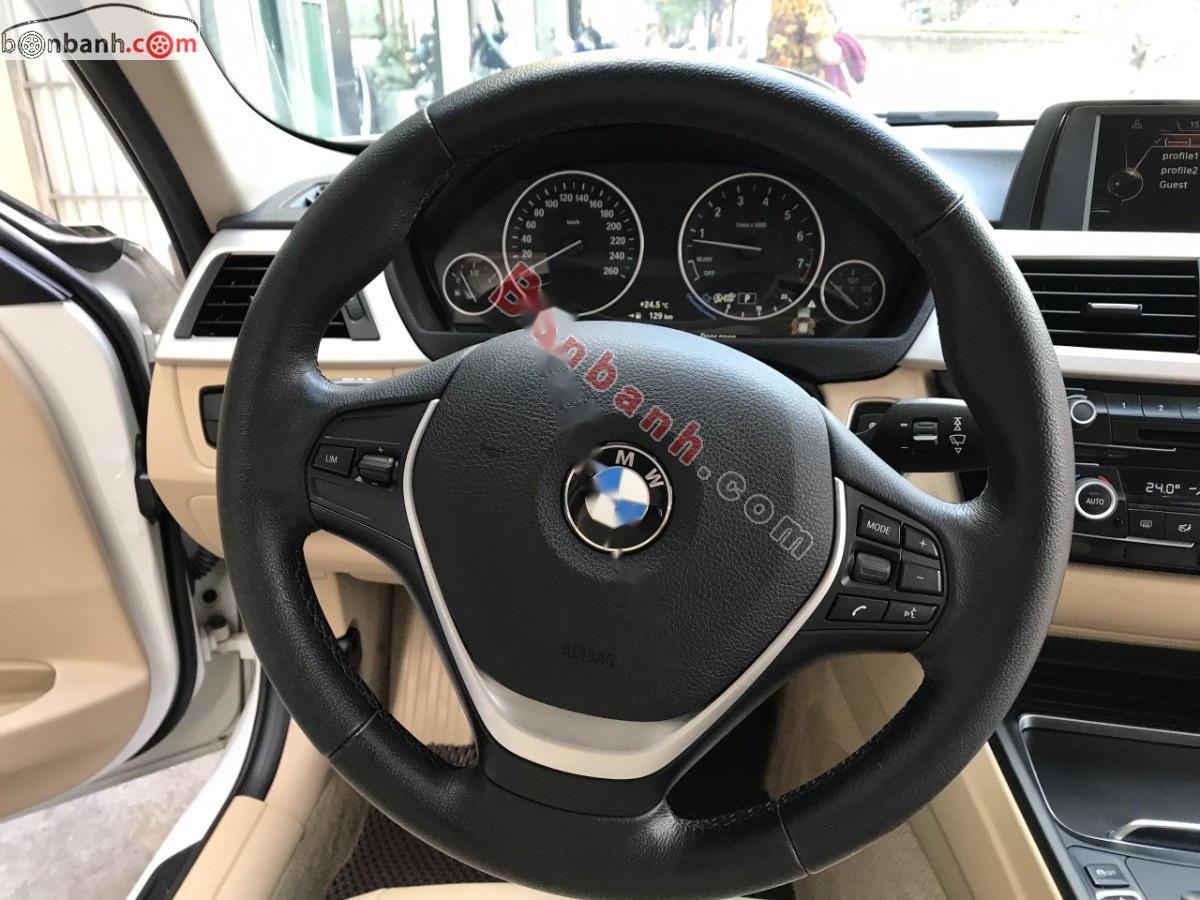 BMW 3 Series 2015 - Cần bán gấp BMW 3 Series 320i 2.0L Twin-turbo đời 2015, màu trắng, xe nhập số tự động