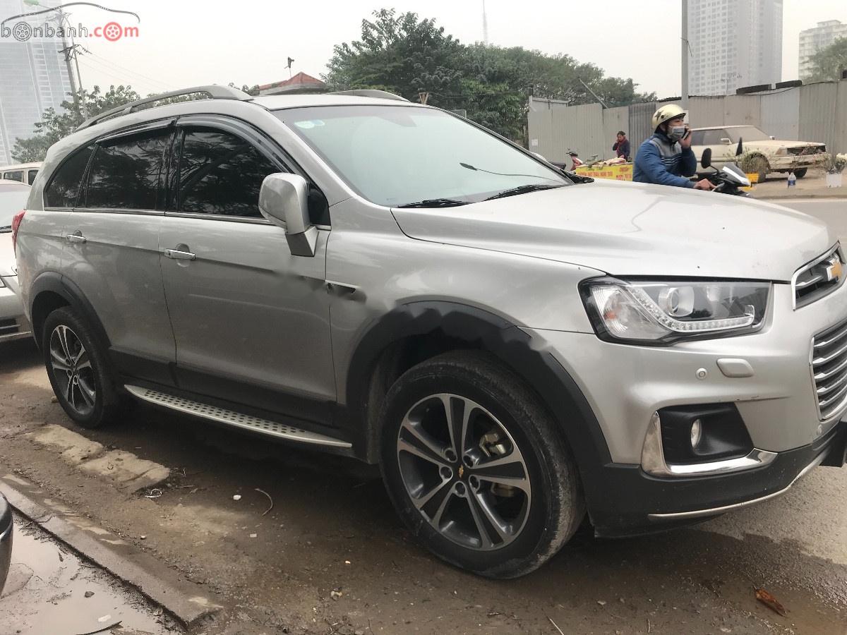 Chevrolet Captiva Revv LTZ 2.4 AT 2016 - Bán Chevrolet Captiva Revv LTZ 2.4 AT năm 2016, màu bạc  