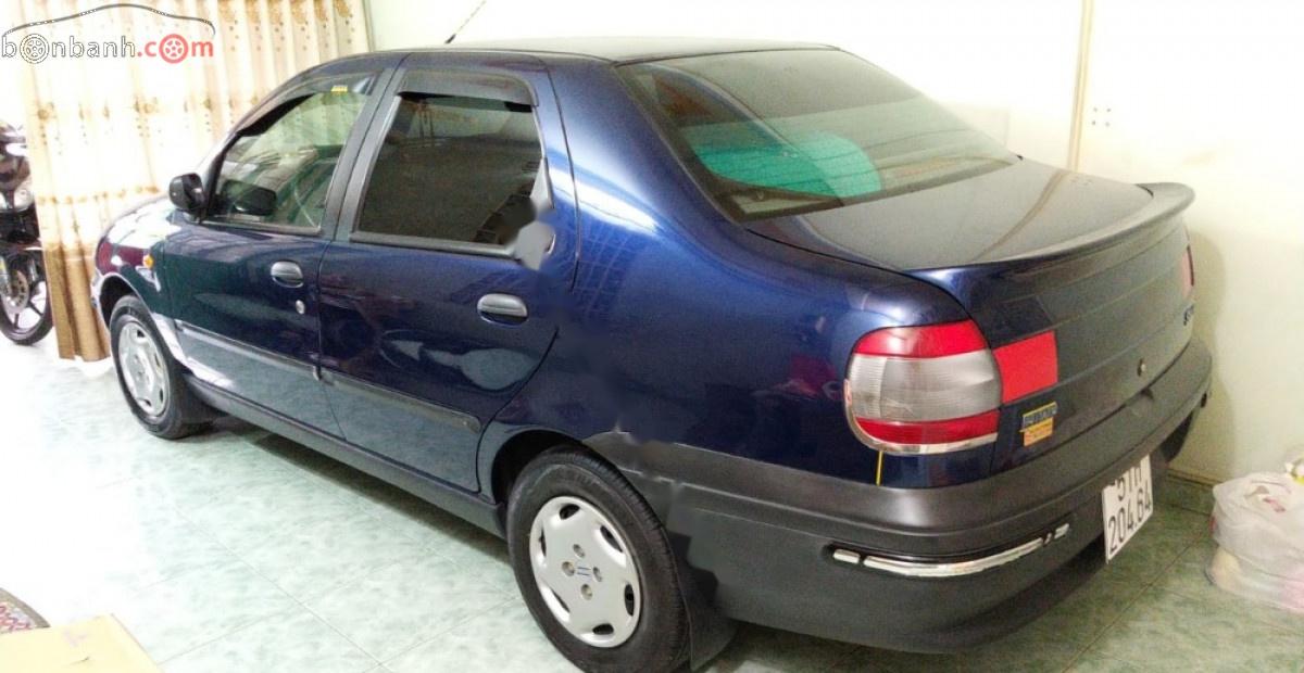 Fiat Siena   2001 - Bán Fiat Siena ED 1.3 đời 2001, màu xanh lam, xe còn mới