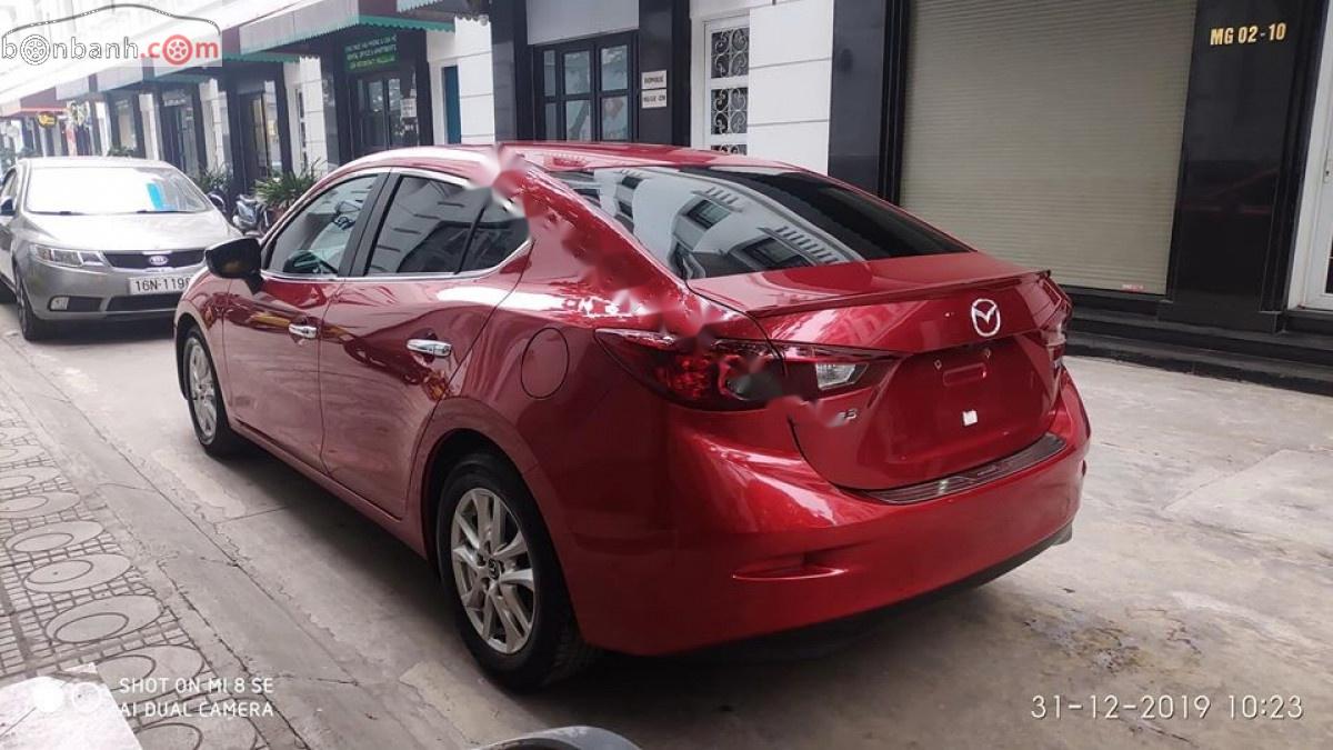 Mazda 3 2016 - Bán Mazda 3 1.5 AT sản xuất 2016, màu đỏ, số tự động  