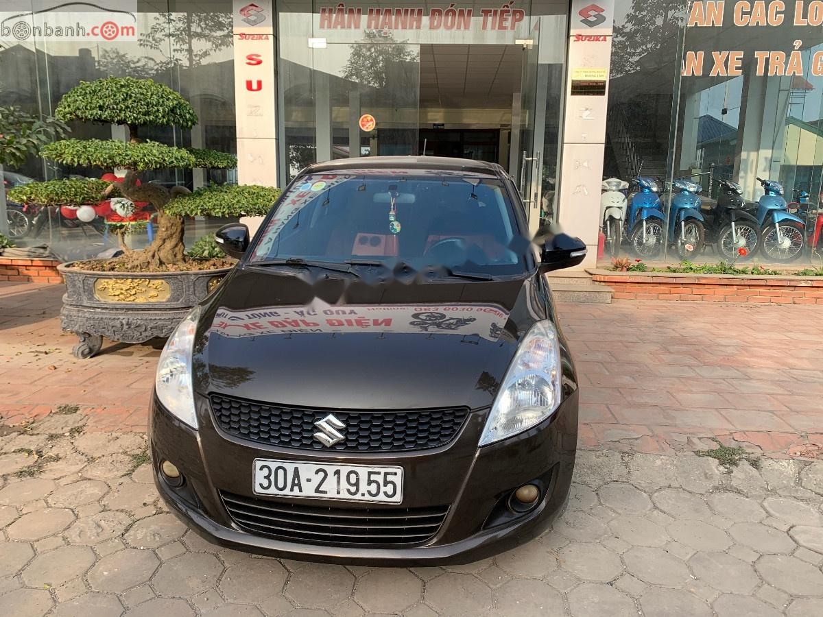 Suzuki Swift 2014 - Cần bán Suzuki Swift 1.4 AT đời 2014, màu nâu, chính chủ