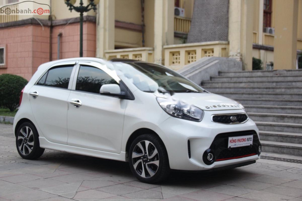 Kia Morning   2018 - Cần bán Kia Morning Si MT đời 2018, màu trắng, số sàn