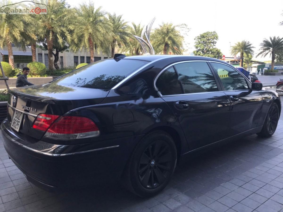 BMW 7 Series 730Li 2008 - Xe BMW 7 Series 730Li năm sản xuất 2008, màu đen, xe nhập, giá tốt