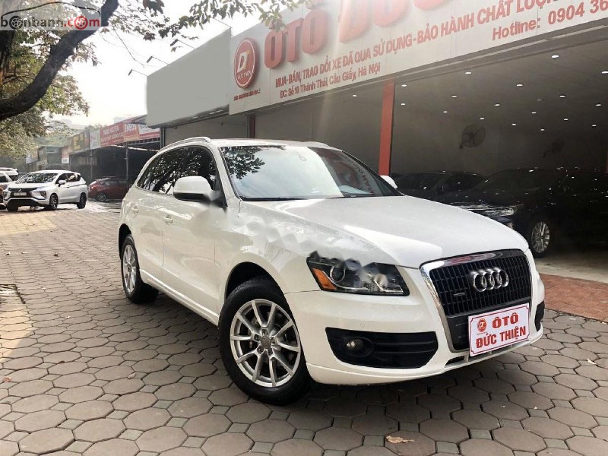 Audi Q5   2011 - Bán Audi Q5 2.0 AT sản xuất 2011, màu trắng, xe nhập 