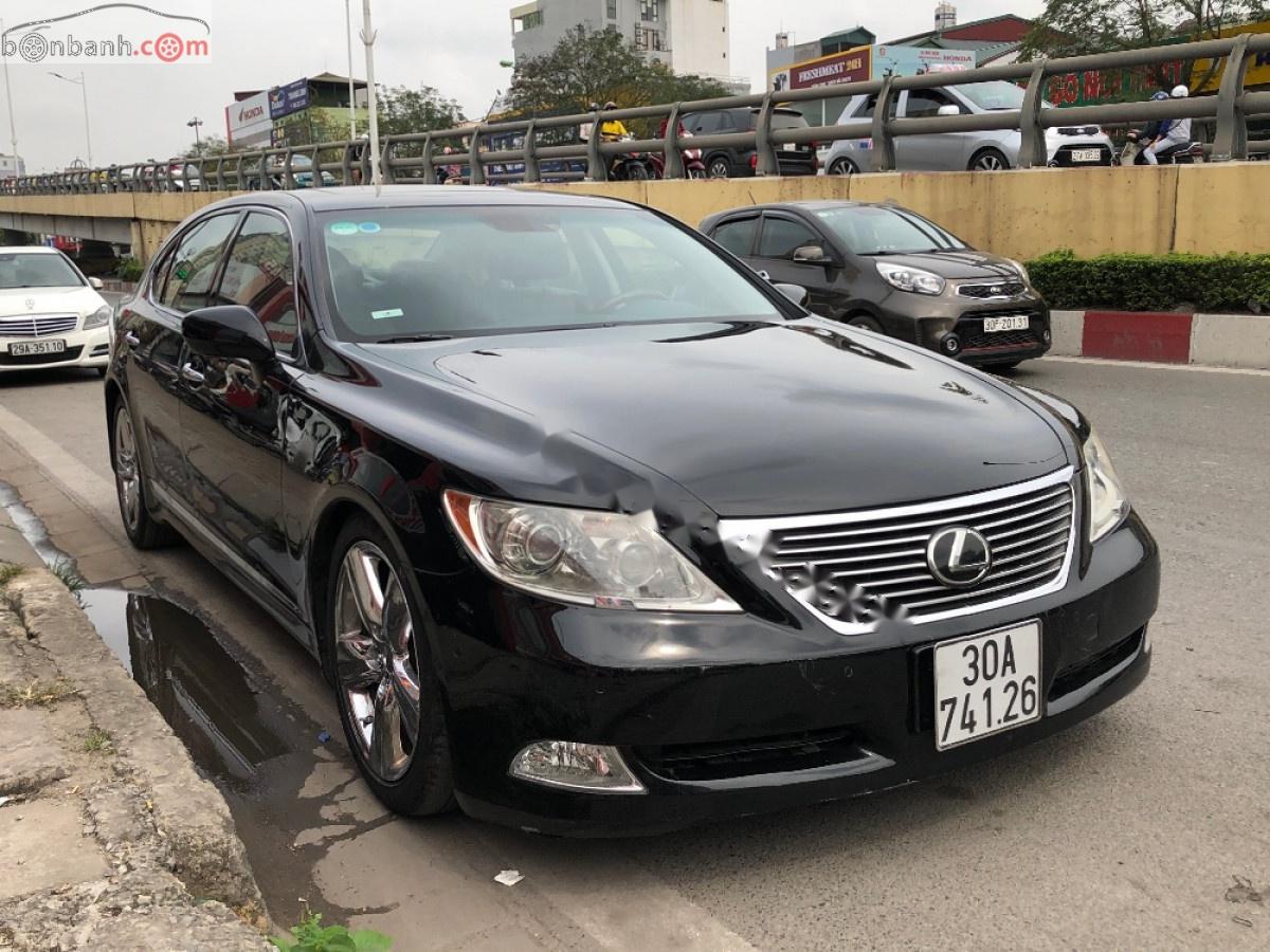 Lexus LS 2009 - Bán Lexus LS 460L đời 2009, màu đen, nhập khẩu nguyên chiếc