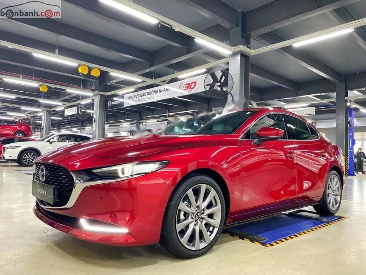 Mazda 3   2019 - Bán xe Mazda 3 2.0L Premium năm 2019, màu đỏ