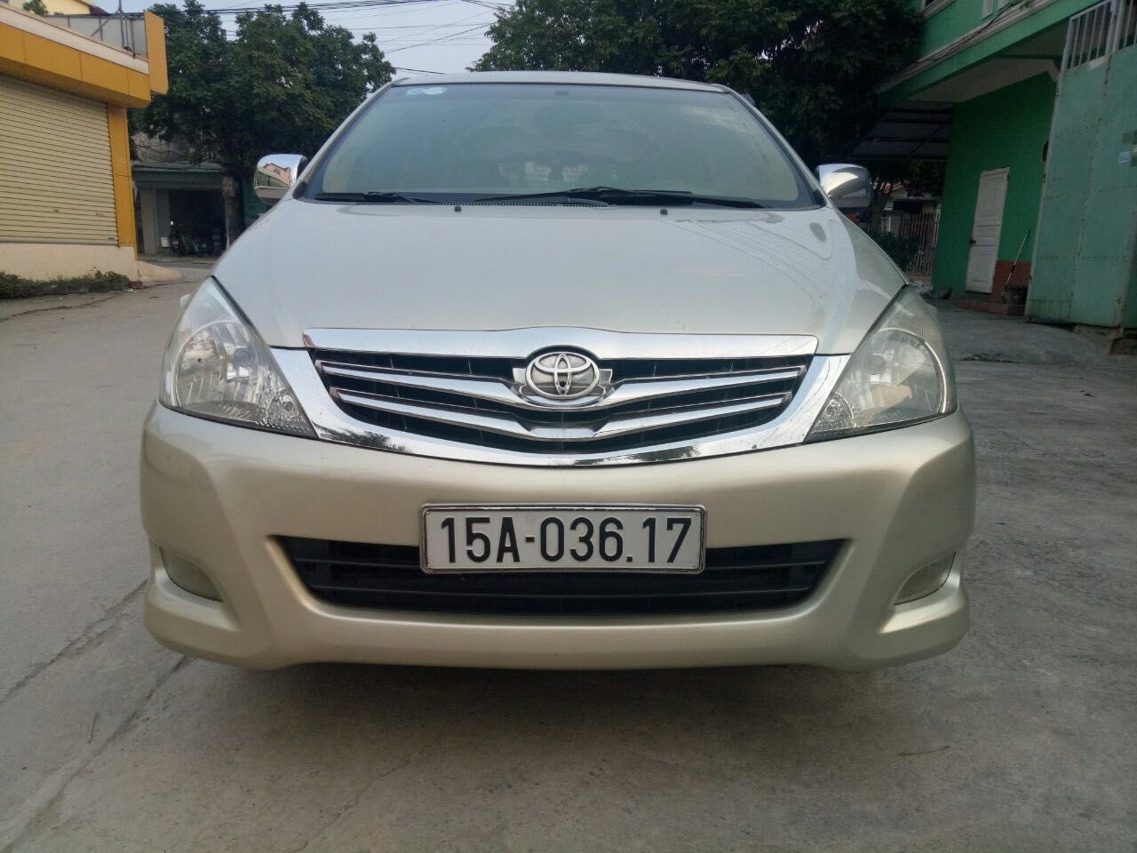 Toyota Innova 2007 - Cần bán gấp Toyota Innova sản xuất năm 2007, màu vàng cát