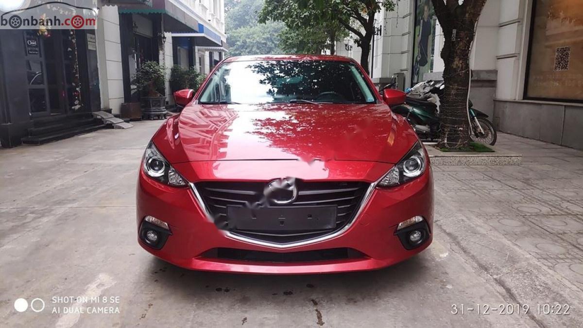 Mazda 3 2016 - Bán Mazda 3 1.5 AT sản xuất 2016, màu đỏ, số tự động  