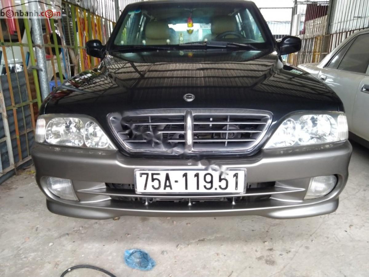 Ssangyong Musso Libero 2.3 AT 2005 - Xe Ssangyong Musso Libero 2.3 AT đời 2005, màu đen