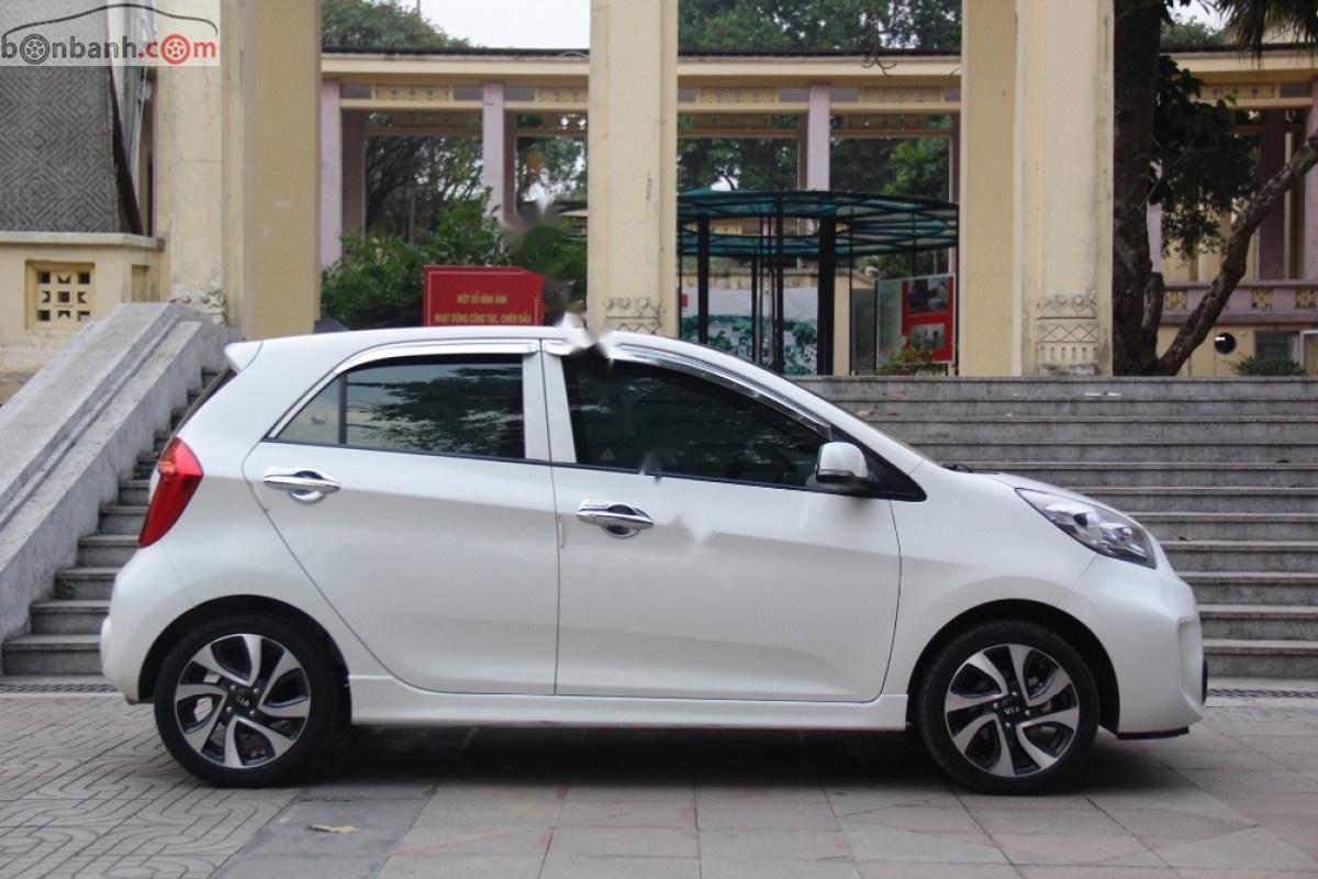 Kia Morning   2018 - Cần bán Kia Morning Si MT đời 2018, màu trắng, số sàn