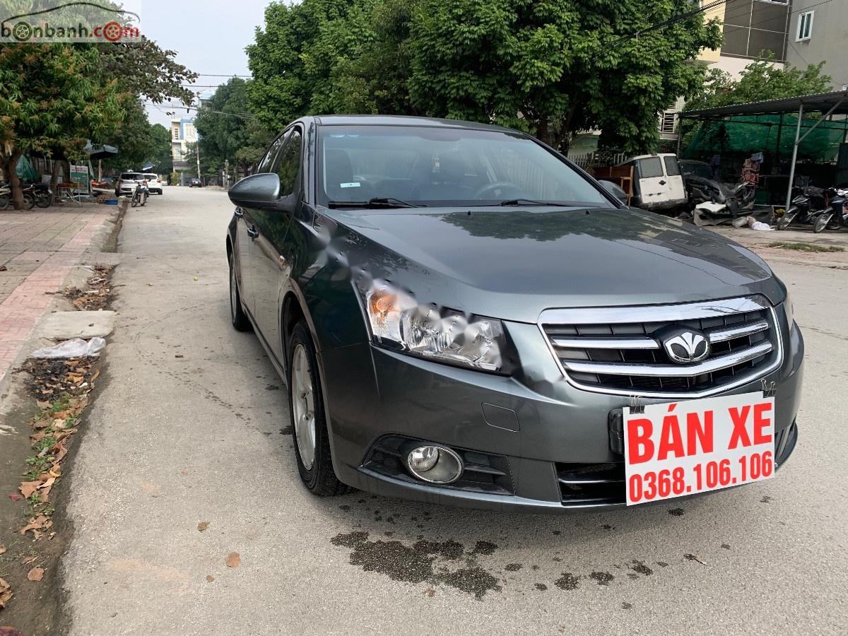 Daewoo Lacetti   2009 - Bán Daewoo Lacetti 1.6 năm 2009, màu xám, xe nhập  