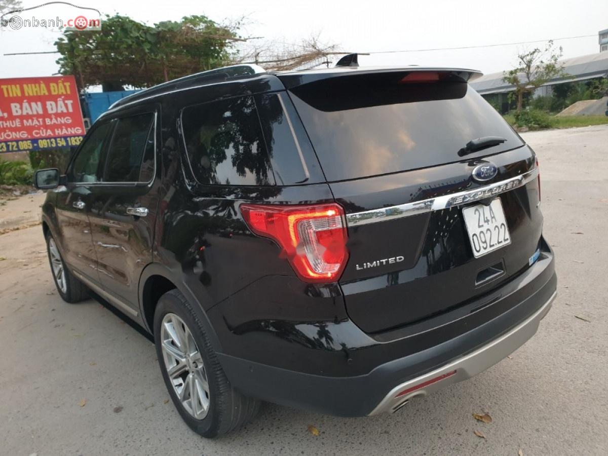 Ford Explorer Limited 2.3L EcoBoost 2017 - Bán Ford Explorer Limited 2.3L EcoBoost năm sản xuất 2017, màu đen, nhập khẩu