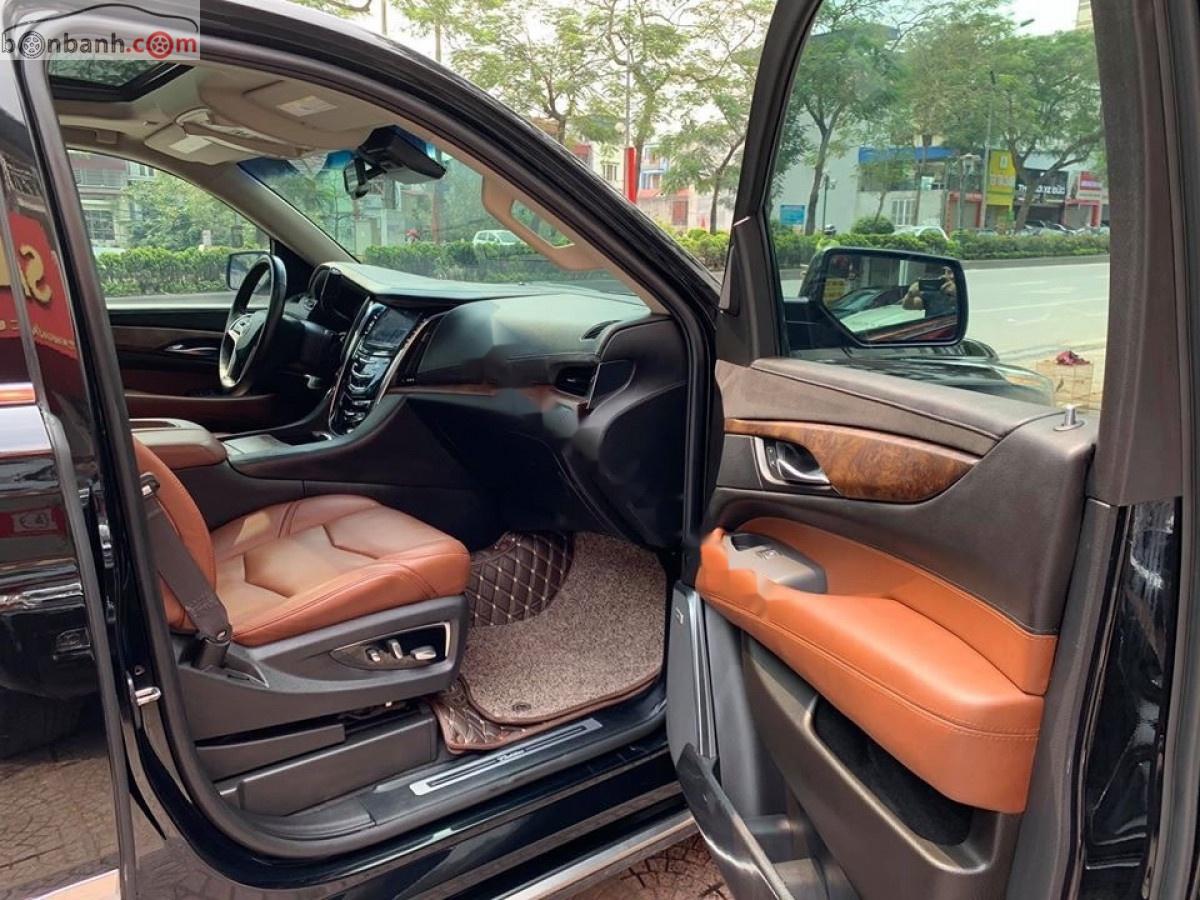 Cadillac Escalade   2014 - Bán Cadillac Escalade 6.2 V8 đời 2014, màu đen, nhập khẩu, số tự động