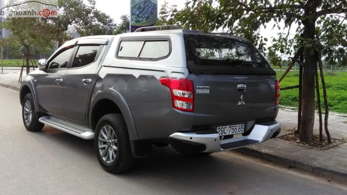 Mitsubishi Triton 2016 - Bán xe Mitsubishi Triton 4x4 MT năm 2016, màu xám, xe nhập  