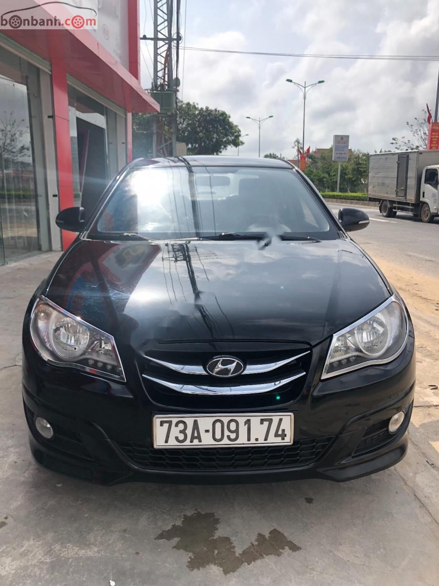 Hyundai Avante   2013 - Bán xe cũ Hyundai Avante 1.6 MT 2013, màu đen