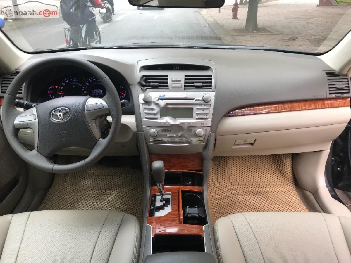 Toyota Camry   2009 - Cần bán Toyota Camry 2.4G đời 2009, màu đen, giá 535tr