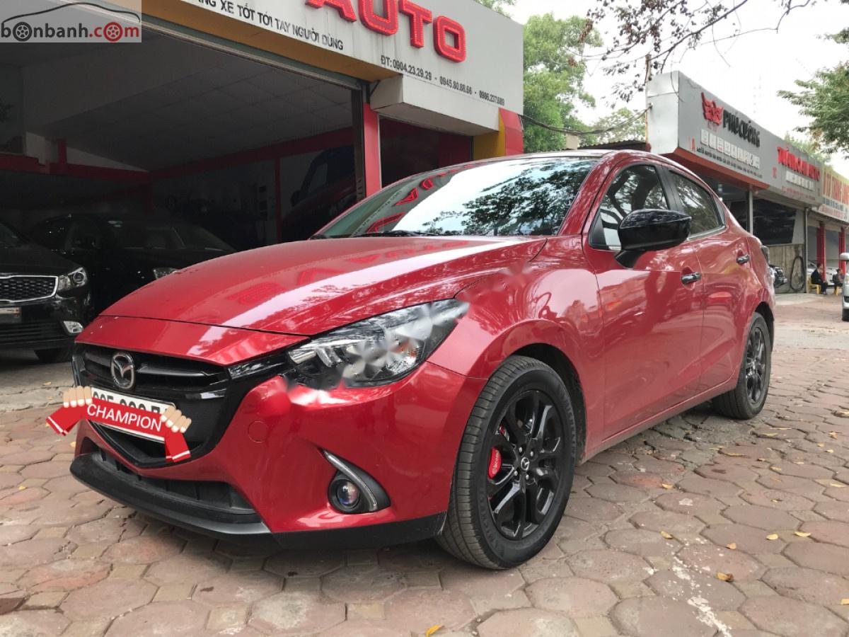 Mazda 2   2018 - Bán xe Mazda 2 1.5 AT sản xuất năm 2018, màu đỏ, giá tốt