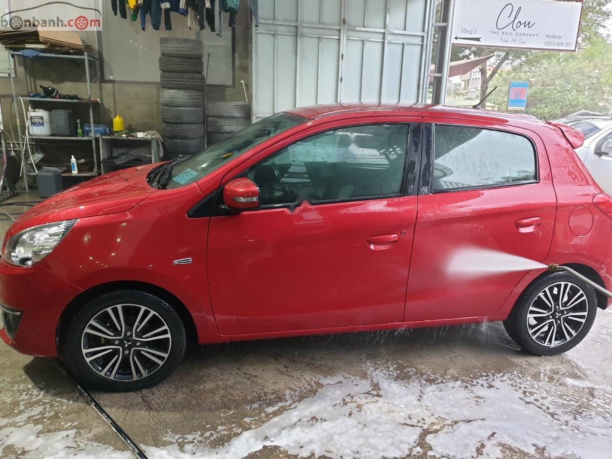 Mitsubishi Mirage   2017 - Bán Mitsubishi Mirage 1.2 AT đời 2017, màu đỏ, nhập khẩu 