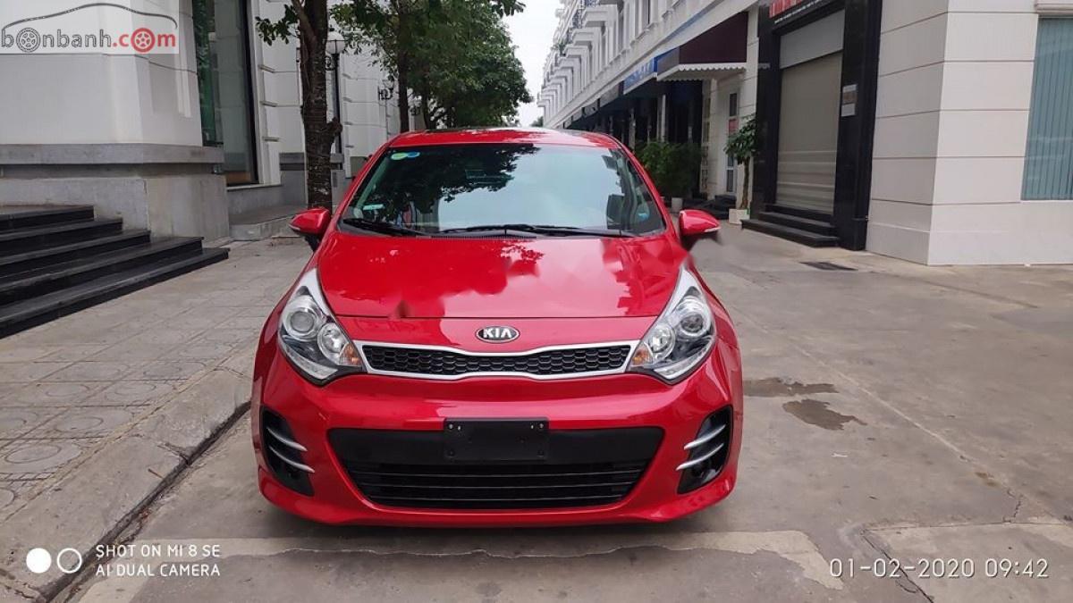 Kia Rio 1.4 AT 2015 - Bán Kia Rio 1.4 AT năm sản xuất 2015, màu đỏ, nhập khẩu nguyên chiếc  