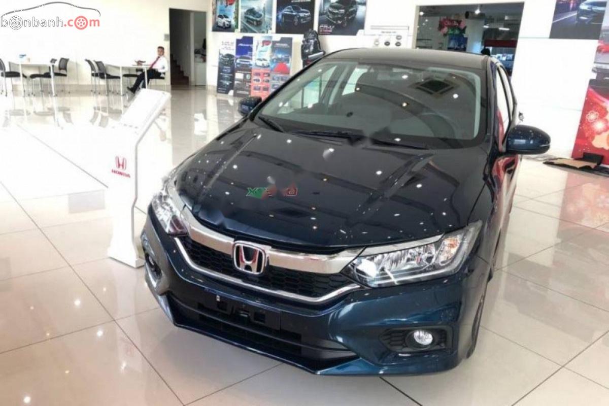 Honda City   2020 - Bán xe Honda City đời 2020, màu xanh, giá chỉ 559 triệu