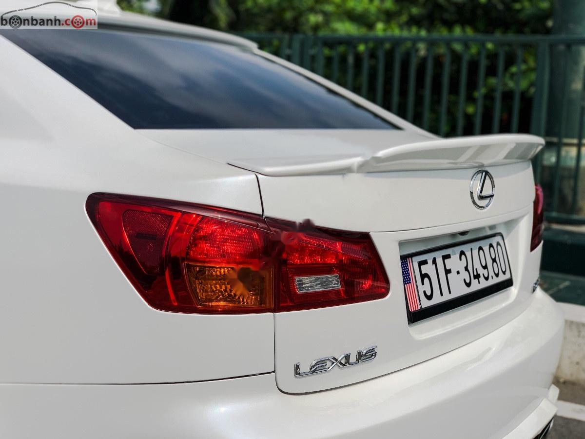 Lexus IS   2008 - Bán Lexus IS 250 năm 2008, màu trắng, nhập khẩu