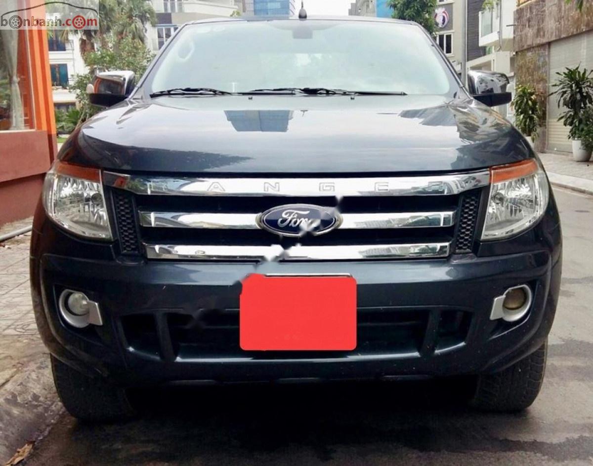 Ford Ranger   2014 - Bán Ford Ranger 4X4 đời 2014, màu xám, nhập khẩu  