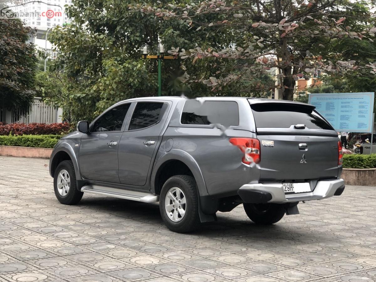 Mitsubishi Triton   2018 - Bán Mitsubishi Triton 4x2 AT 2018, màu xám, nhập khẩu Thái Lan