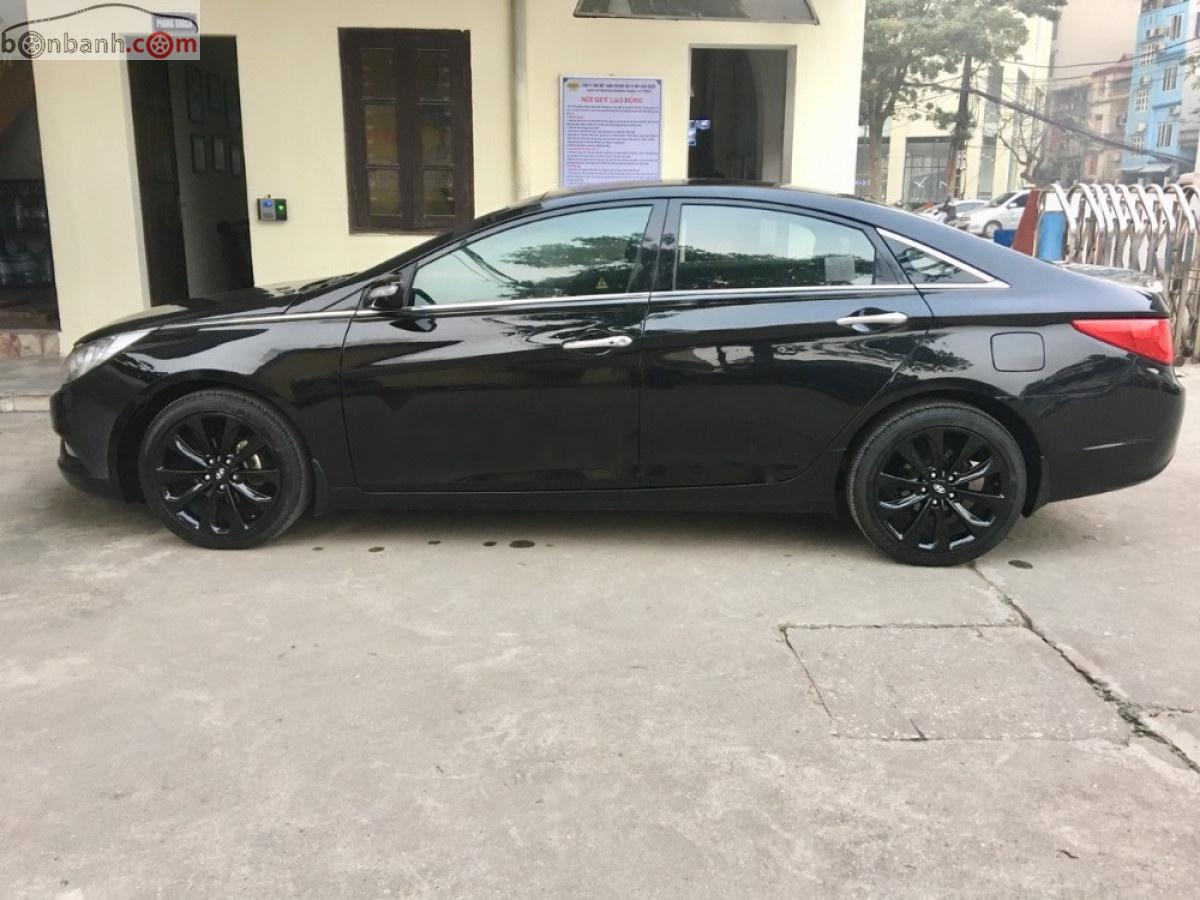 Hyundai Sonata 2011 - Bán ô tô Hyundai Sonata 2.0 AT 2011, màu đen, nhập khẩu chính chủ, giá chỉ 470 triệu