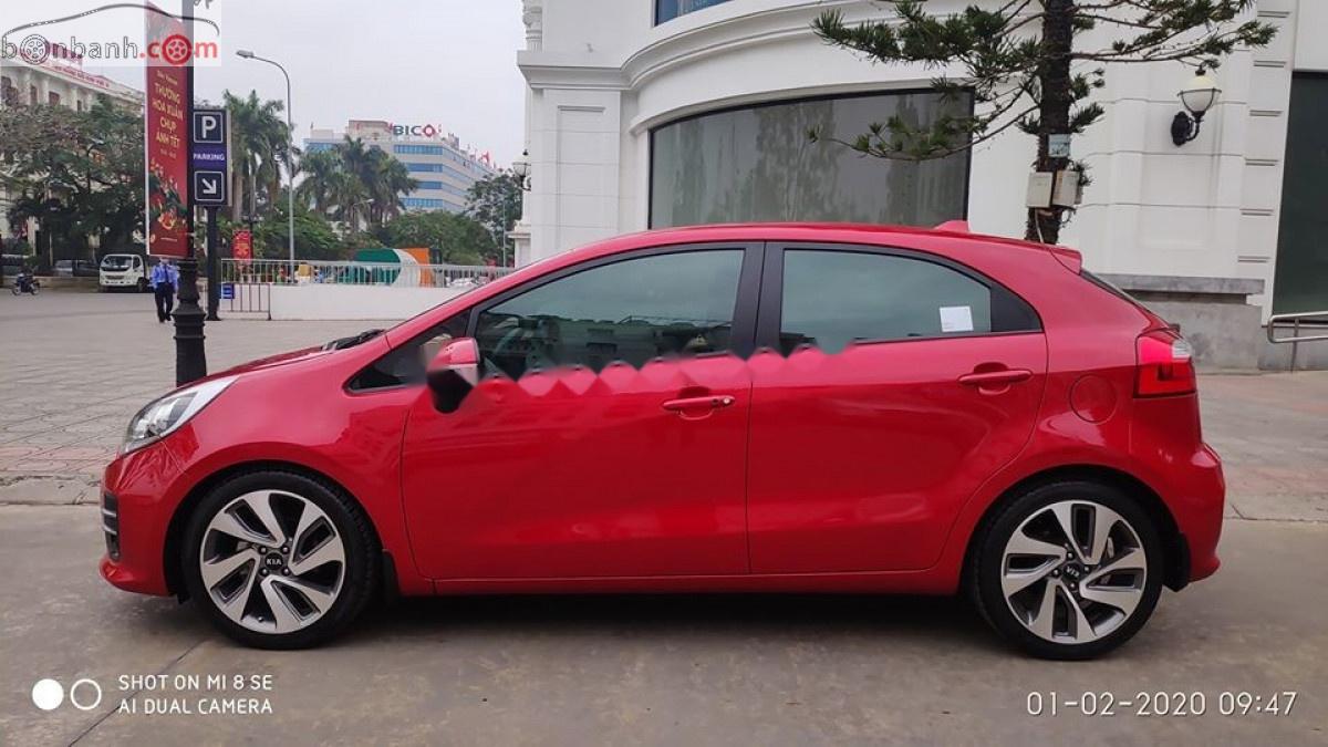 Kia Rio 1.4 AT 2015 - Bán Kia Rio 1.4 AT năm sản xuất 2015, màu đỏ, nhập khẩu nguyên chiếc  