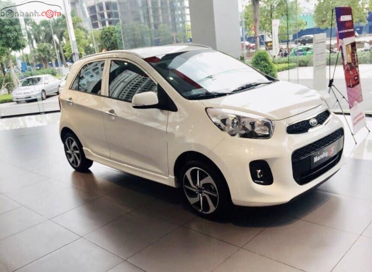 Kia Morning Luxury 2020 - Cần bán xe Kia Morning Luxury sản xuất 2020, màu trắng, giá tốt