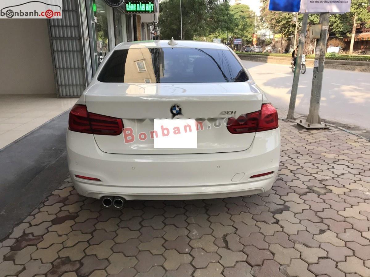 BMW 3 Series 2015 - Cần bán gấp BMW 3 Series 320i 2.0L Twin-turbo đời 2015, màu trắng, xe nhập số tự động