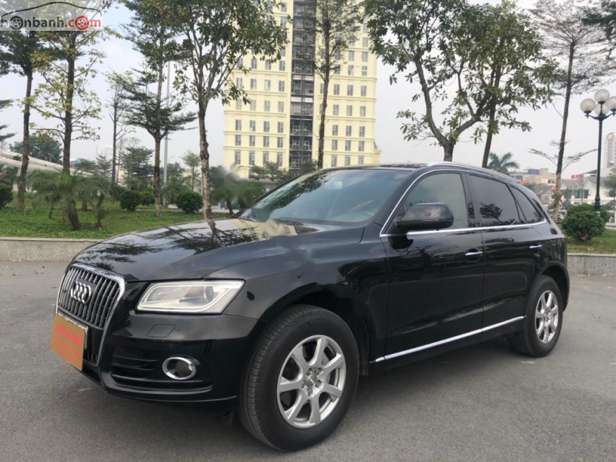 Audi Q5 2015 - Bán Audi Q5 AT năm 2015, màu đen, nhập khẩu như mới