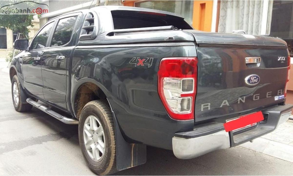 Ford Ranger   2014 - Bán Ford Ranger 4X4 đời 2014, màu xám, nhập khẩu  