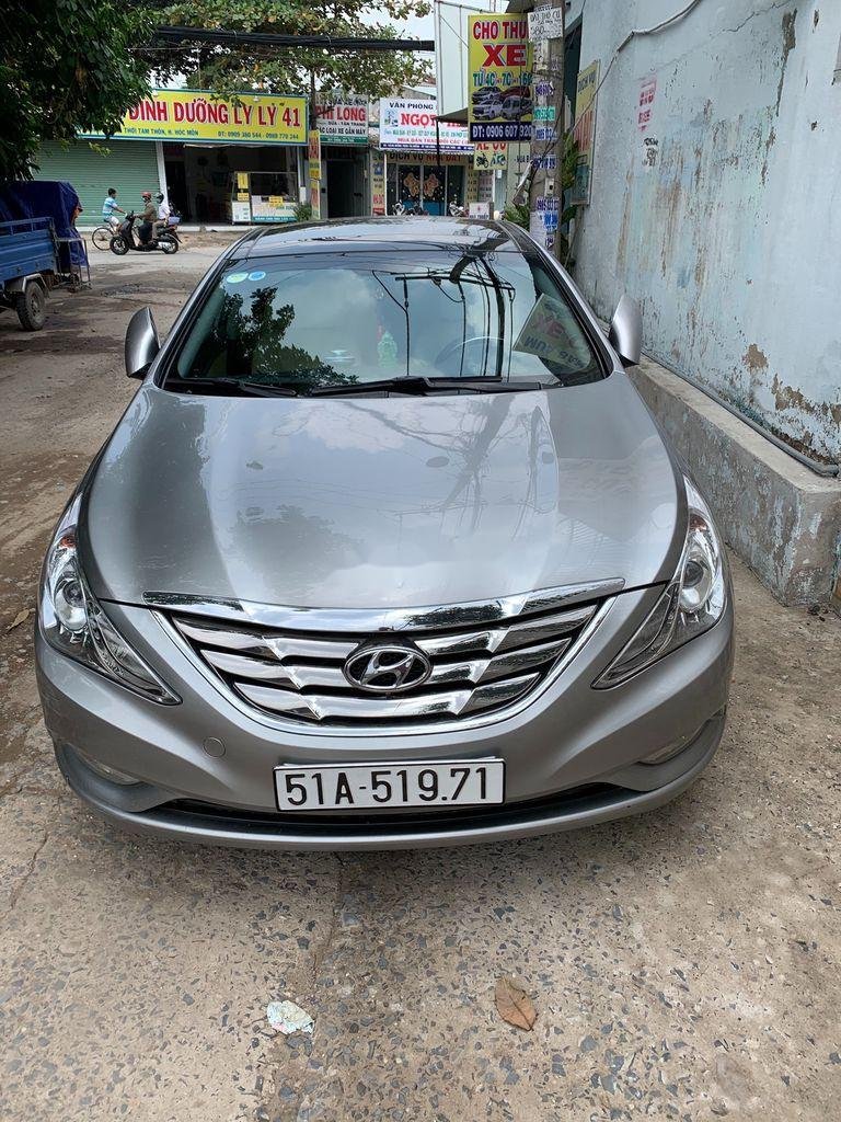 Hyundai Sonata   2011 - Cần bán gấp Hyundai Sonata đời 2011, màu xám, xe nhập chính chủ