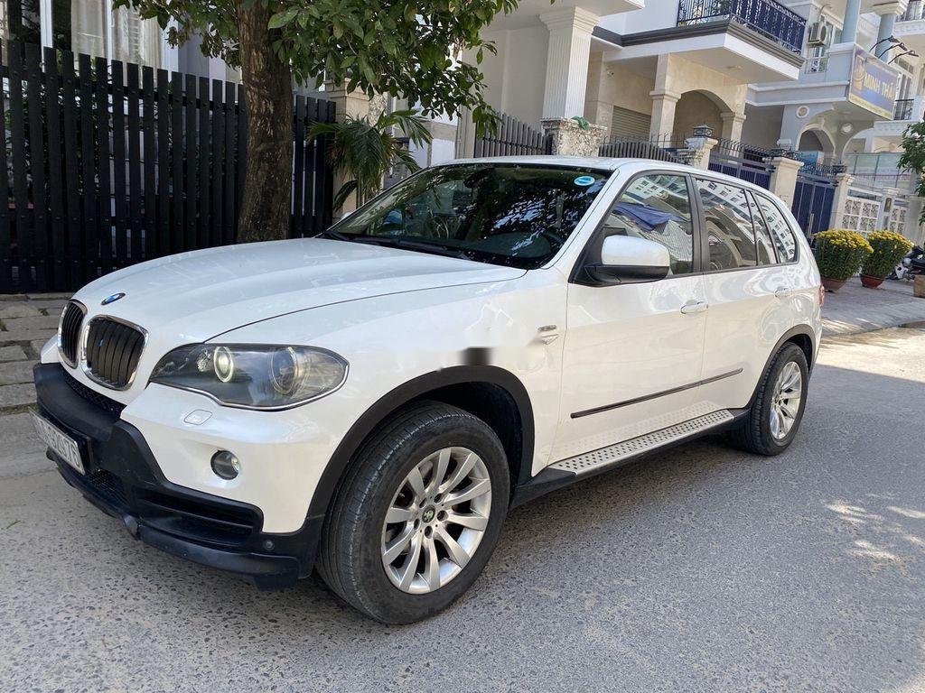 BMW X5    2008 - Bán BMW X5 2008, màu trắng, xe nhập