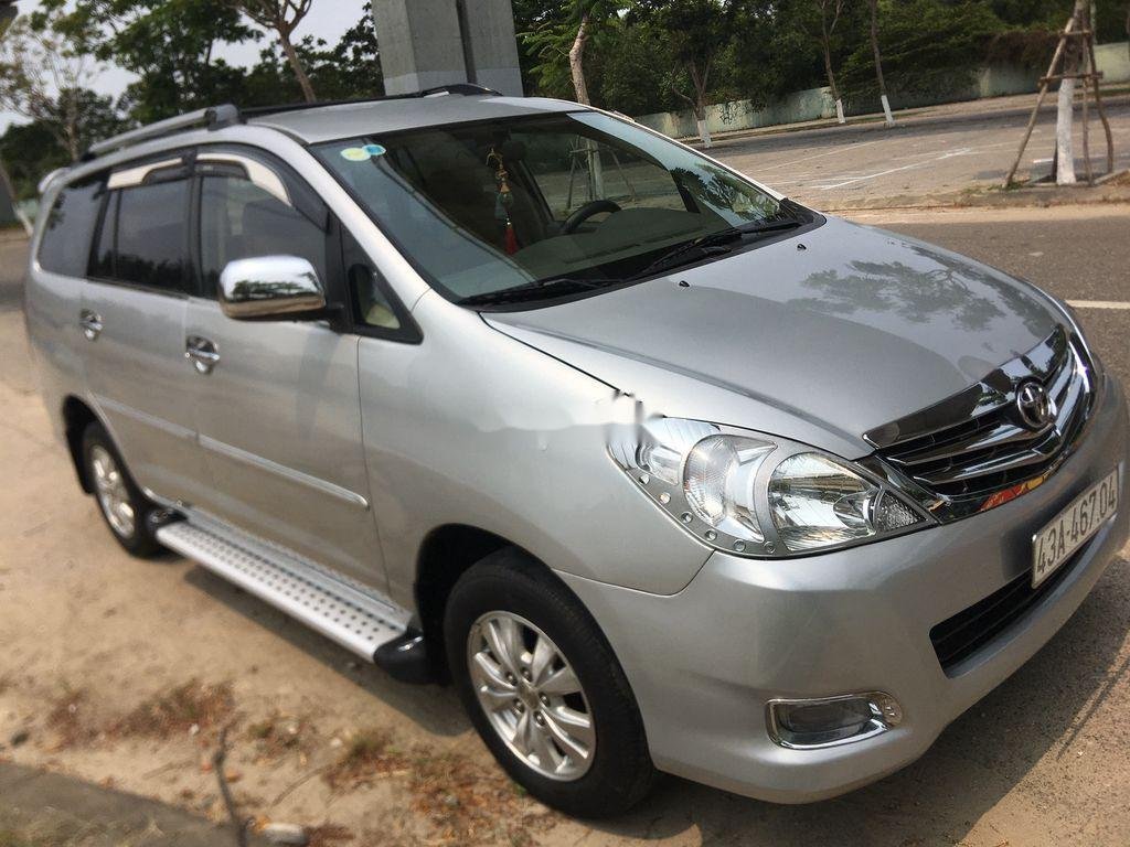 Toyota Innova   G  2008 - Cần bán gấp Toyota Innova G đời 2008, màu bạc chính chủ