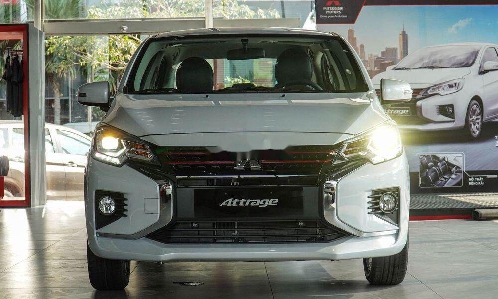 Mitsubishi Attrage   2020 - Bán ô tô Mitsubishi Attrage đời 2020, màu trắng, xe nhập, giá 460tr