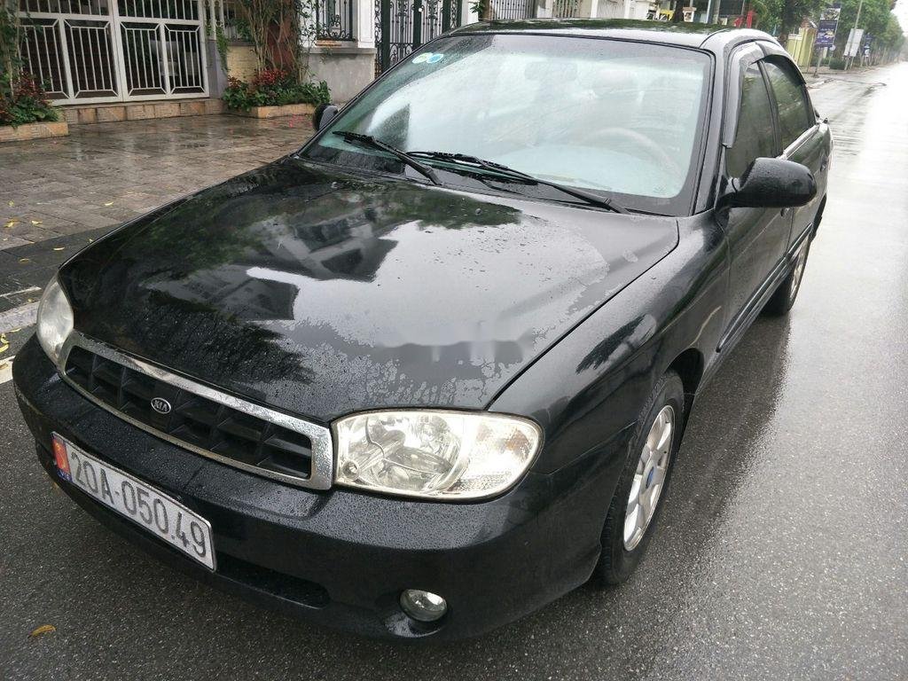 Kia Spectra 2007 - Bán Kia Spectra đời 2007, màu đen, xe nhập, giá tốt