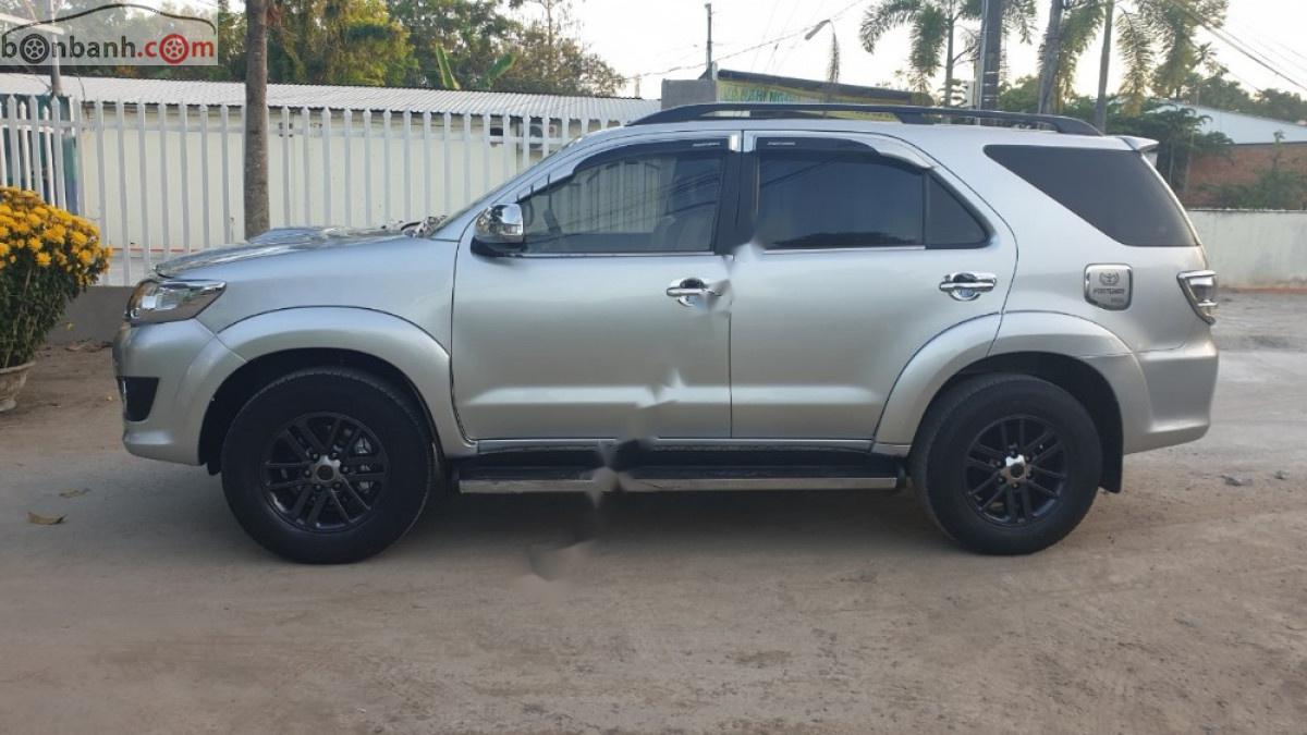 Toyota Fortuner   2014 - Bán Toyota Fortuner 2.5G đời 2014, màu bạc, xe gia đình