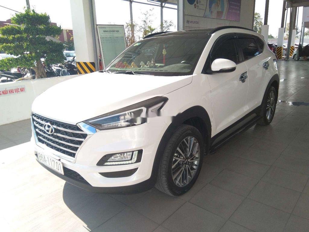 Hyundai Tucson   2019 - Bán Hyundai Tucson đời 2019, màu trắng, nhập khẩu