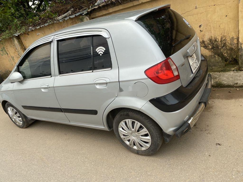 Hyundai Getz   2009 - Bán Hyundai Getz đời 2009, màu bạc giá cạnh tranh