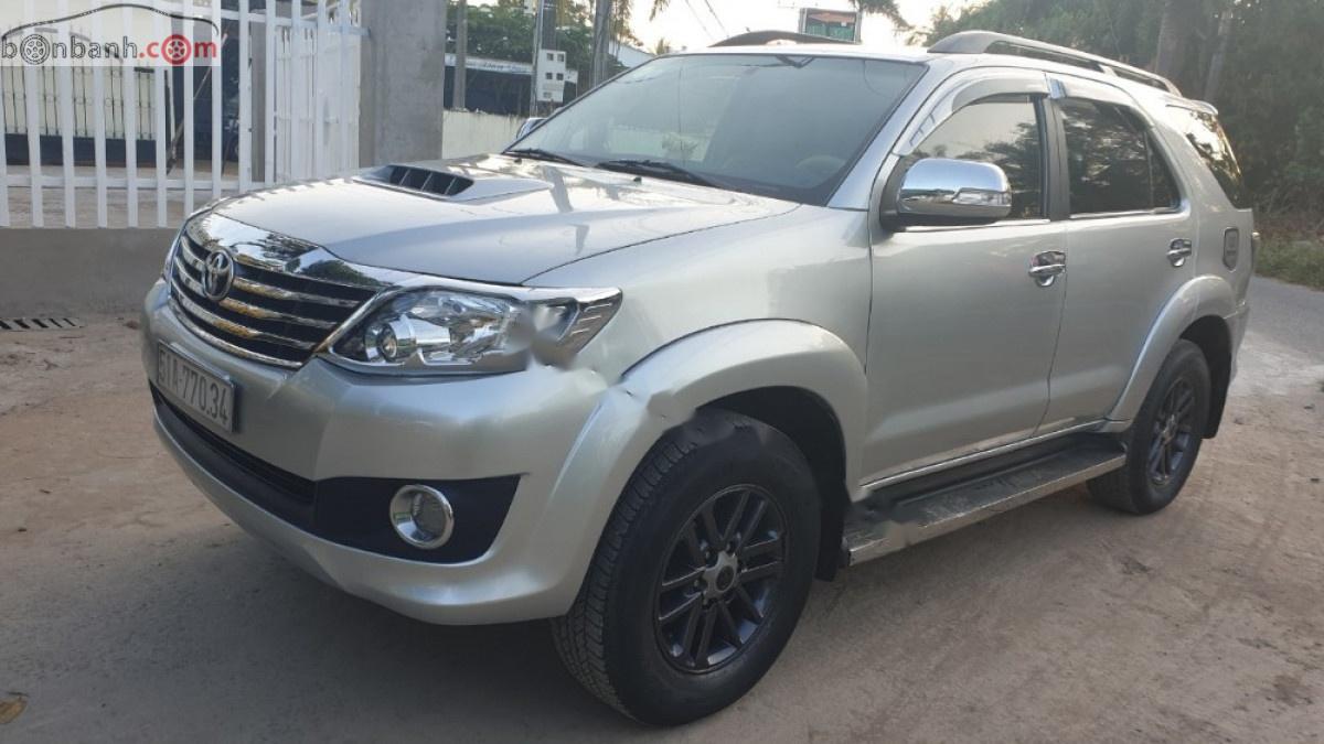 Toyota Fortuner   2014 - Bán Toyota Fortuner 2.5G đời 2014, màu bạc, xe gia đình