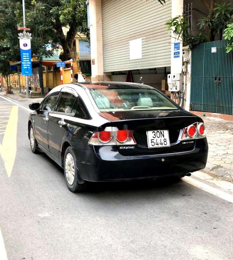 Honda Civic   2008 - Bán Honda Civic đời 2008, màu đen