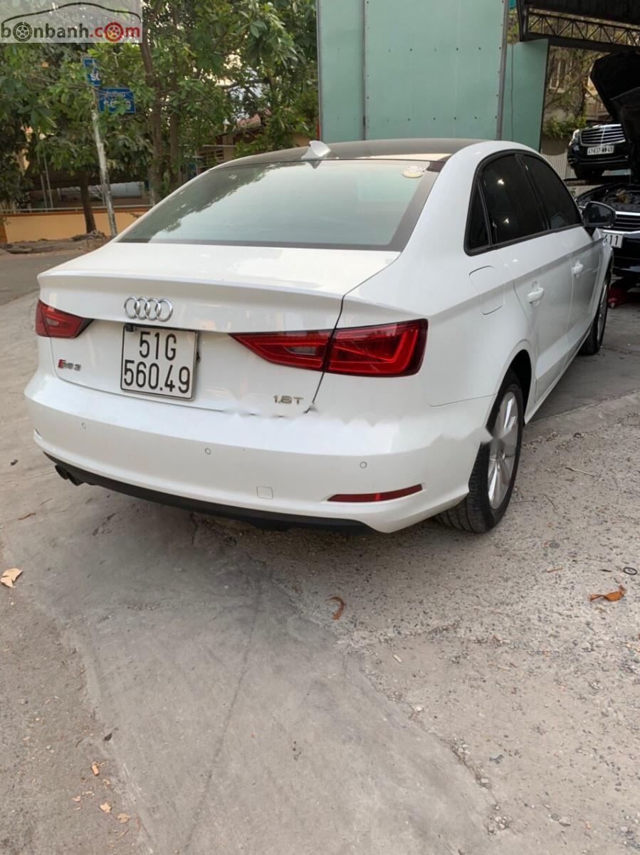 Audi A3   2015 - Bán Audi A3 1.8 AT 2015, màu trắng, nhập khẩu, số tự động