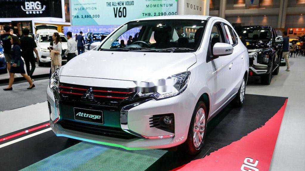 Mitsubishi Attrage   2020 - Bán ô tô Mitsubishi Attrage đời 2020, màu trắng, xe nhập, giá 460tr