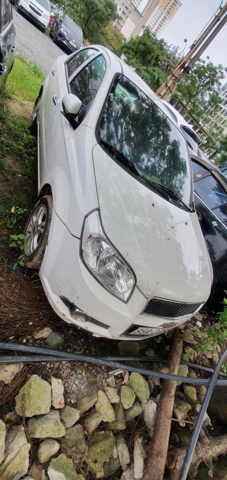 Chevrolet Aveo LT 2018 - Ngân hàng thanh lý chiếc Chevrolet Aveo LT đời 2018, màu trắng